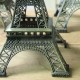 Pumio 10 cm Tamaño Modelo estatua de bronce de la torre Eiffel de la estatuilla del Ministerio del Interior Decoración - Envío G