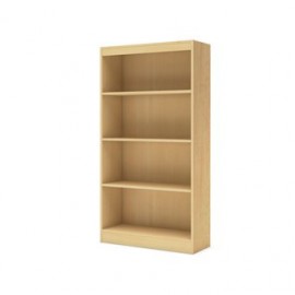 Librero CREA Muebles LC2mp Moderno-Maple - Envío Gratuito