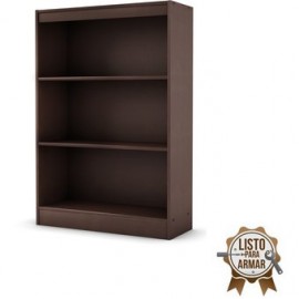 Librero CREA Muebles LC1ch Esencial-Chocolate - Envío Gratuito