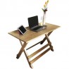 Escritorio De Madera Con Silla Vintage Home Designe Plegable Madera De Pino - Natural