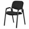 Silla Visita Con Brazos Solution Negro