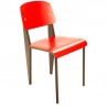 Silla Mobilier Standar-Negro &-Rojo