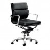 Silla De Oficina Mobilier Réplica Soft Pad Low Back-Negro