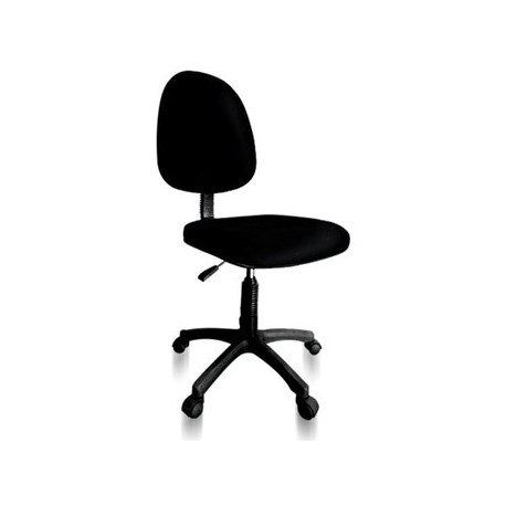 Silla Secretarial Super Económica en Color Negro Mod.009F - Envío Gratuito