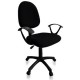 Silla Secretarial en Color Negro Mod. 009 - Envío Gratuito