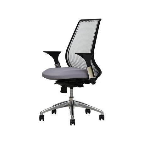 Silla de Oficina Ivo - Ergonómica Gris - Envío Gratuito