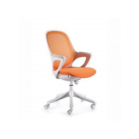 Silla ERGOmobiliario ERGO2740AN Sillon Ergonomico CALABRIA AN-Naranja - Envío Gratuito