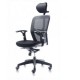 Silla ERGOmobiliario ERGO5260 Sillon Ergonomico BARI C - Negro - Envío Gratuito