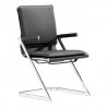 Silla de oficina marca Zuo modelo Lider Plus (conferencia) - negra / 215210