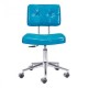 Silla de oficina marca Zuo modelo Series - azul / 100238 - Envío Gratuito