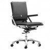 Silla de oficina marca Zuo modelo Lider Plus - negra , 215212