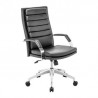 Silla de oficina marca Zuo modelo Director Comfort - negra , 205326