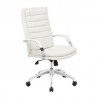 Silla de oficina marca Zuo modelo Director Comfort - blanca , 205327
