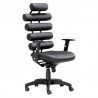 Silla de oficina marca Zuo modelo Unico - negra / 205050