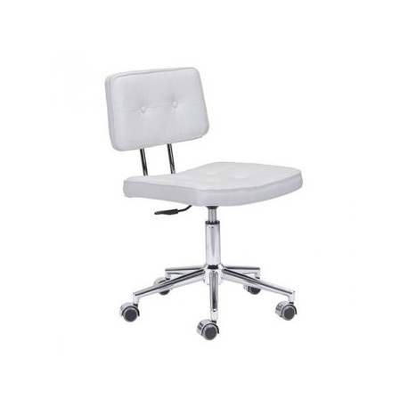 Silla de oficina marca Zuo modelo Series - blanca / 100237 - Envío Gratuito