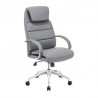 Silla de oficina marca Zuo modelo Lider Comfort - gris / 205317