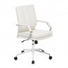 Silla de oficina marca Zuo modelo Director Pro - blanca / 205325