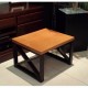 Mesa Traveo Grande (Mueble de diseñador elaborado con madera natural y PTR) - Envío Gratuito