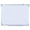 Pizarra marco de aluminio de pared Dos Lados 45 por 60cm - Blanco