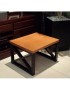 Mesa Traveo Mediana (Mueble de diseñador elaborado con madera natural y PTR)