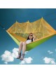 Sola Persona Viaje Tienda De Campaña Al Aire Libre Colgar Hamaca Cama Con Mosquitero-azul - Envío Gratuito