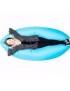 Hamaca Sofá portátil inflable al aire libre muebles de hueso -Generico-S2JJ006-negro,azul