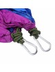 Una persona color clasificado de paracaídas de tela de nylon de la hamaca con la cuerda fuerte num05 - Envío Gratuito