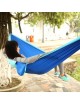 Hamaca Sola Portátil Al Aire Libre Paracaídas Para Para Acampar Al Aire Libre, El Dormitorio, Azul - Envío Gratuito