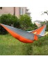Portátil de tela de nylon de paracaídas hamaca para dos persona amante de la familia al aire libre