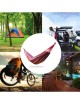 Hamaca De Camping Al Aire Libre 200x150cm 2 Personas Ocio Cuelgue Cama Viajes Camping Swing - Rayas Del Arco Iris - Envío Gratui