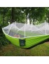 Persona sola portátil paracaídas Tela Mosquitera hamaca de interior al aire libre Uso
