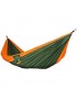 Hamaca De Paracaída Cama Colgante Al Aire Libre De Nylon Camping Para Una Persona, VerdemasNaranja