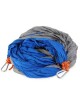 CX Hamaca Double Person Portable Nylon Fabric Hammock-Azul Y Gris - Envío Gratuito