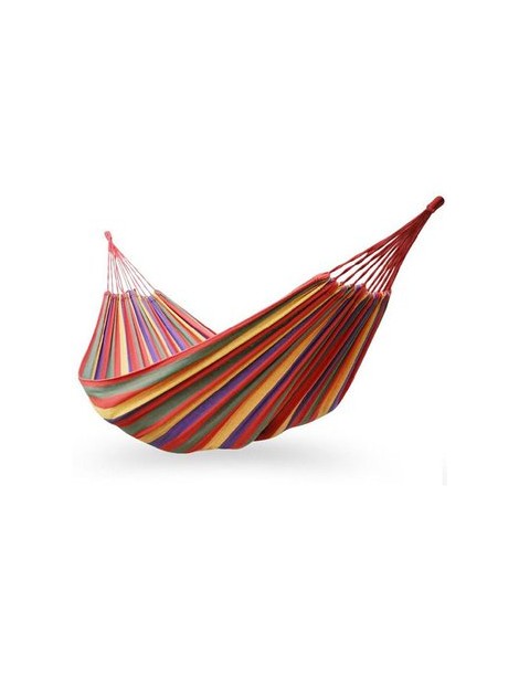 Acampar Al Aire Libre Oscilación Tela Hamaca Colgante De La Lona-rojo - Envío Gratuito