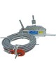 Tirfor Aparejo Para Hamacas Y Andamios 800 Kilos Con Cable 80 Metros 8,3 Mm A8AG 0780044,80 Alba - Envío Gratuito
