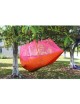 MagiDeal Doble árbol De La Hamaca Del Patio 2person Cama Columpio Al Aire Libre Con Naranja Mosquitera - Envío Gratuito