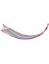 Solo Rayas De Color Al Aire Libre Colgando Hamaca Madera Lona Hamaca Columpio Portátil Hamaca Interior Ocio Camping 200 por 80cm