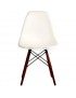 Silla Estilo DSW ABS Blanco - Nogal
