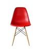 Silla Infantil Vitrozi Eames Woody Rojo - Envío Gratuito