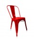 Silla Metálica Rojo Mod. JM-3315
