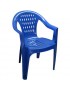 Silla Diplastica Berlin para Jardín-Azul