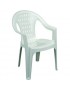 Silla Diplastica Berlin para Jardín-Blanco