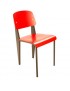 Silla Mobilier Standar-Negro &-Rojo