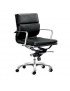 Silla De Oficina Mobilier Réplica Soft Pad Low Back-Negro