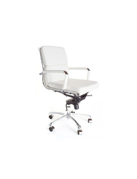 Silla Mobilier Soft Pad Low Back-Blanco - Envío Gratuito