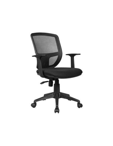 Silla de Oficina Mesh - Semi Ejecutiva Ergonómica Negro - Envío Gratuito