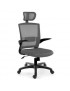 Sillon Ejecutivo Samos Con Cabecera Silla Ejecutiva Negra