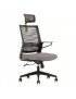 Silla Ejecutiva Croacia Con Cabecera Para Oficina Negra