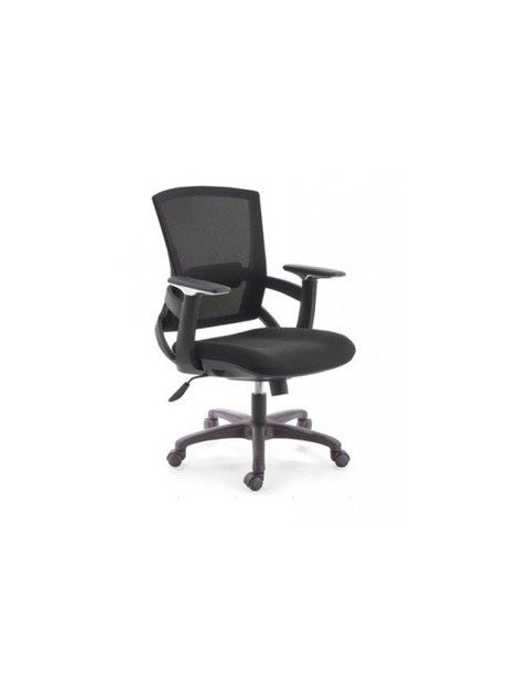 Sillon Ejecutivo Berlin Negra Para Oficina Comoda - Envío Gratuito