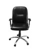 Silla de Oficina Wallstreet Semi Ejecutiva Negro - Envío Gratuito